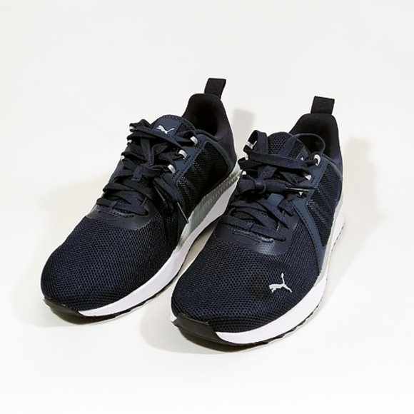 Puma Men’s Pacer Net Cage Blue Navy SNEAKERS NWT - Picture 7 of 16